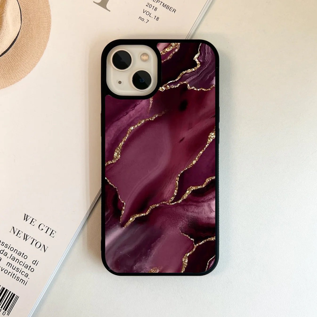 maroon moon agate