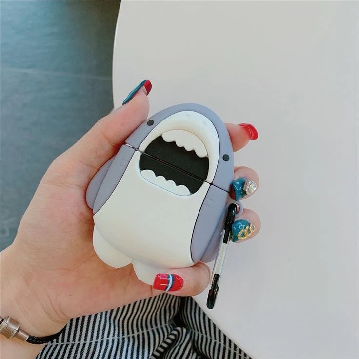 Shark cute Airpods case