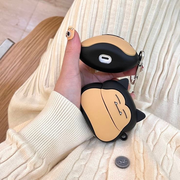 grumpy bear kawaii Airpod case