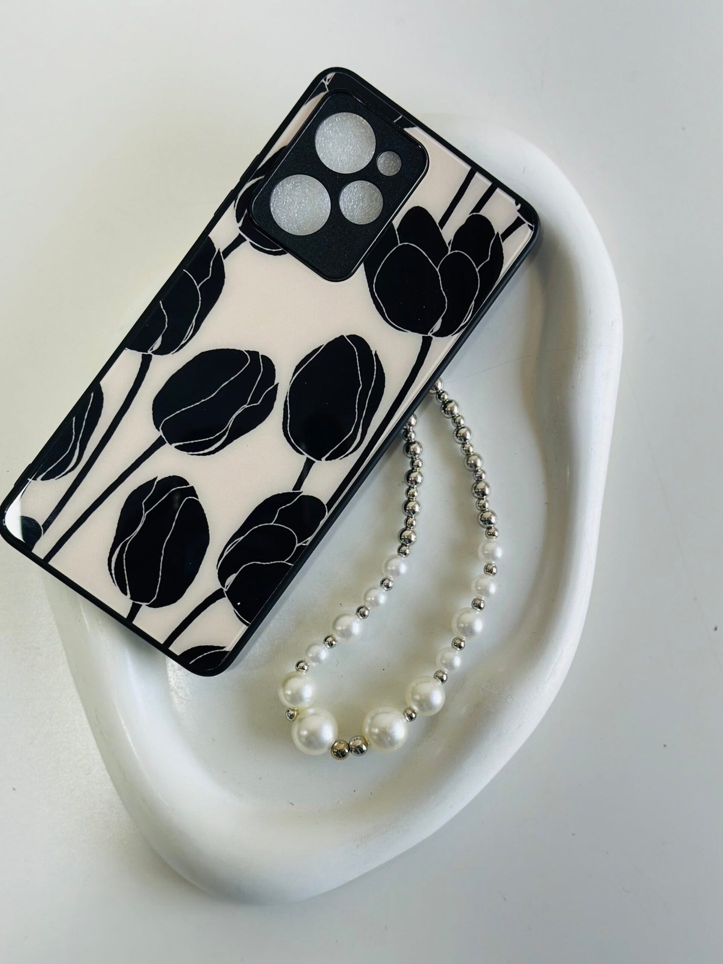 white pearl charm