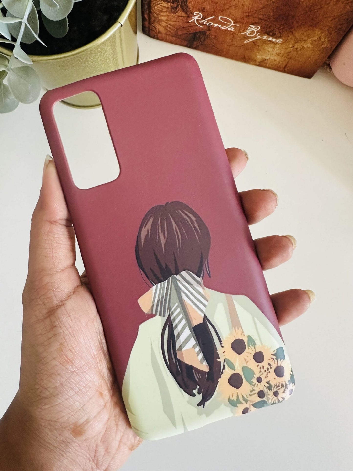 Sunflower bag girl case