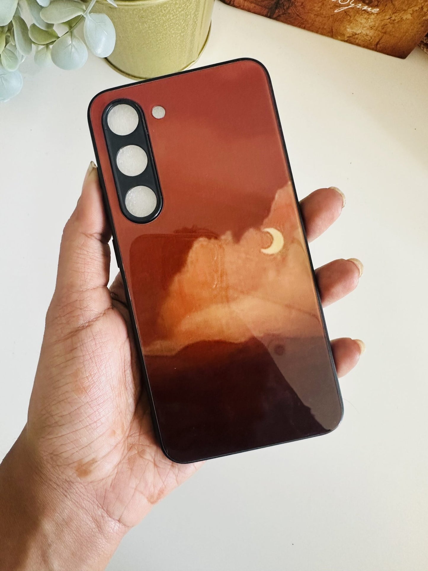 Orange sky sun case