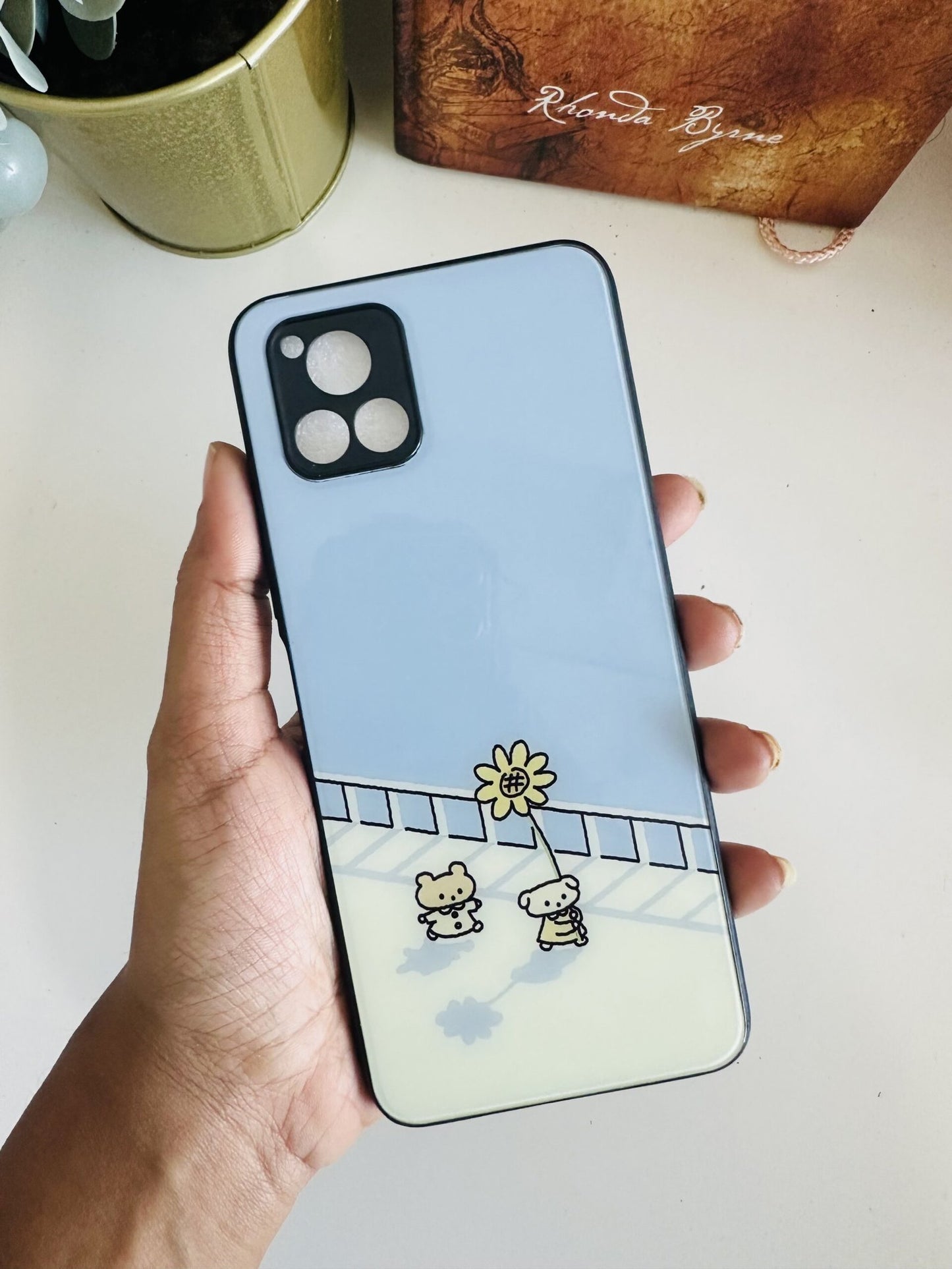Bunny sunflower case