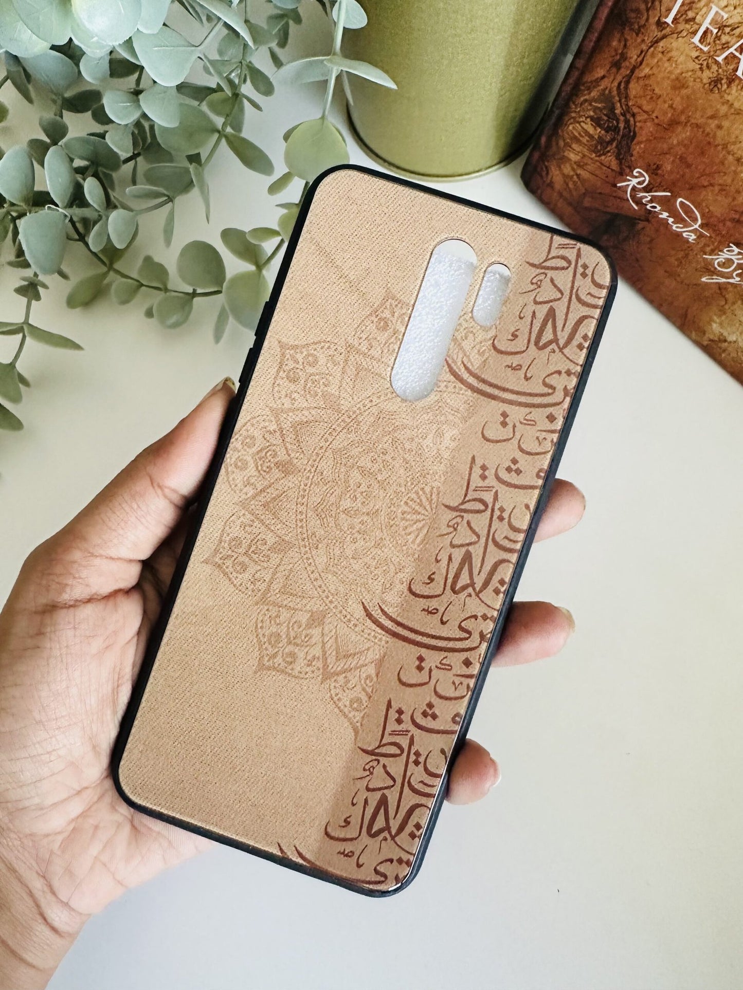 arabic wording designer case
