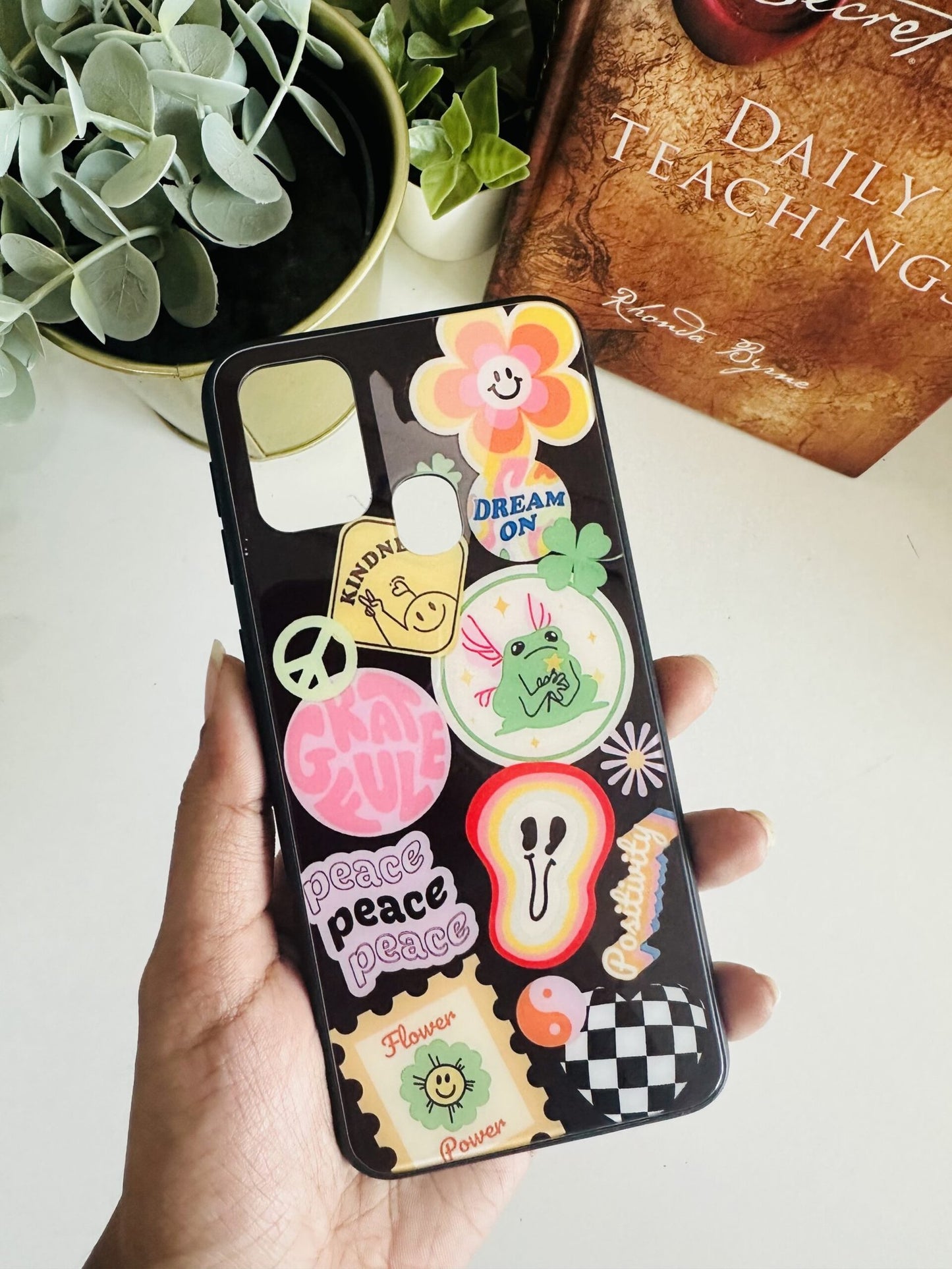 Black grateful designer case