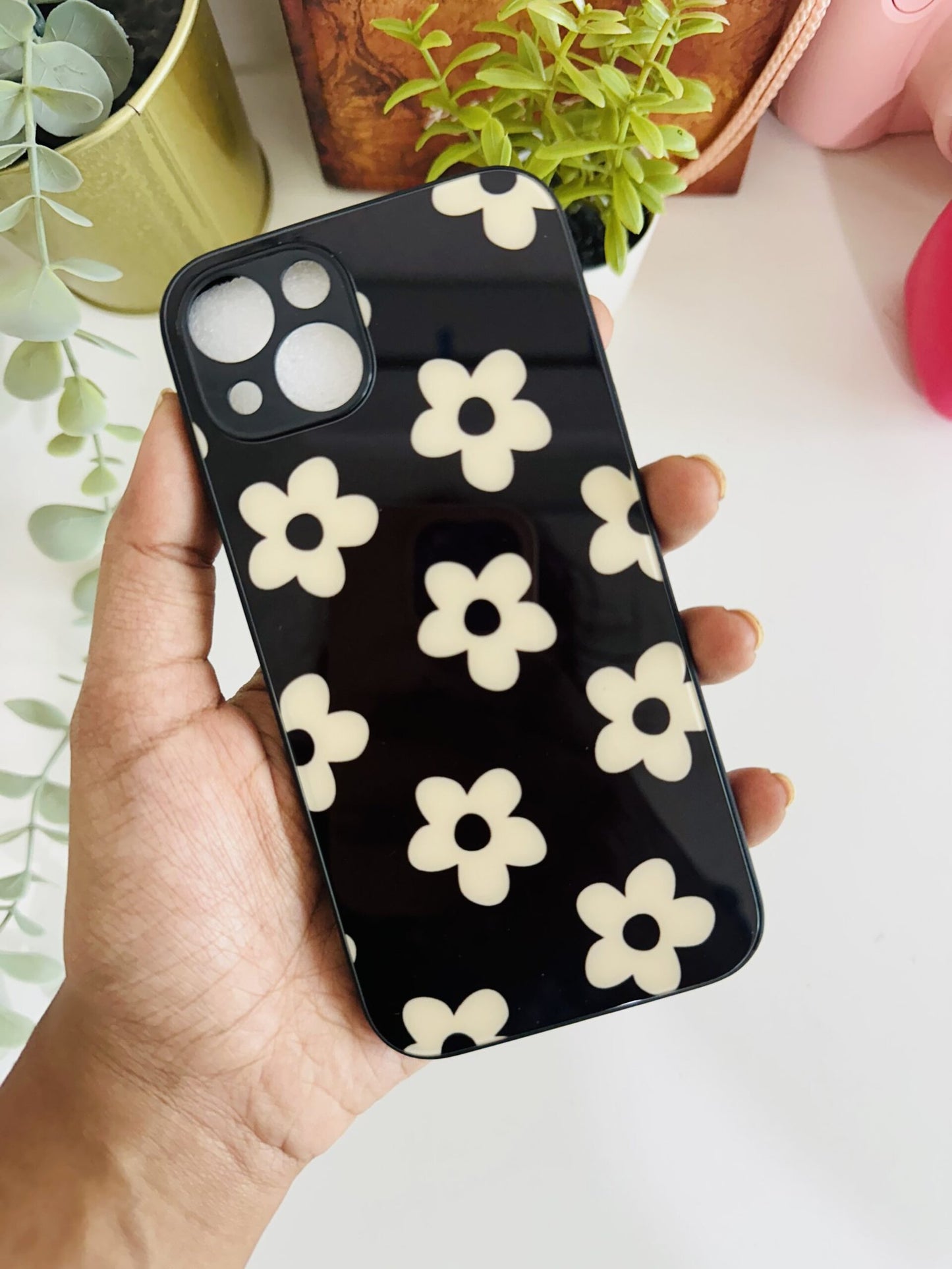 Flower aesthetic designer case