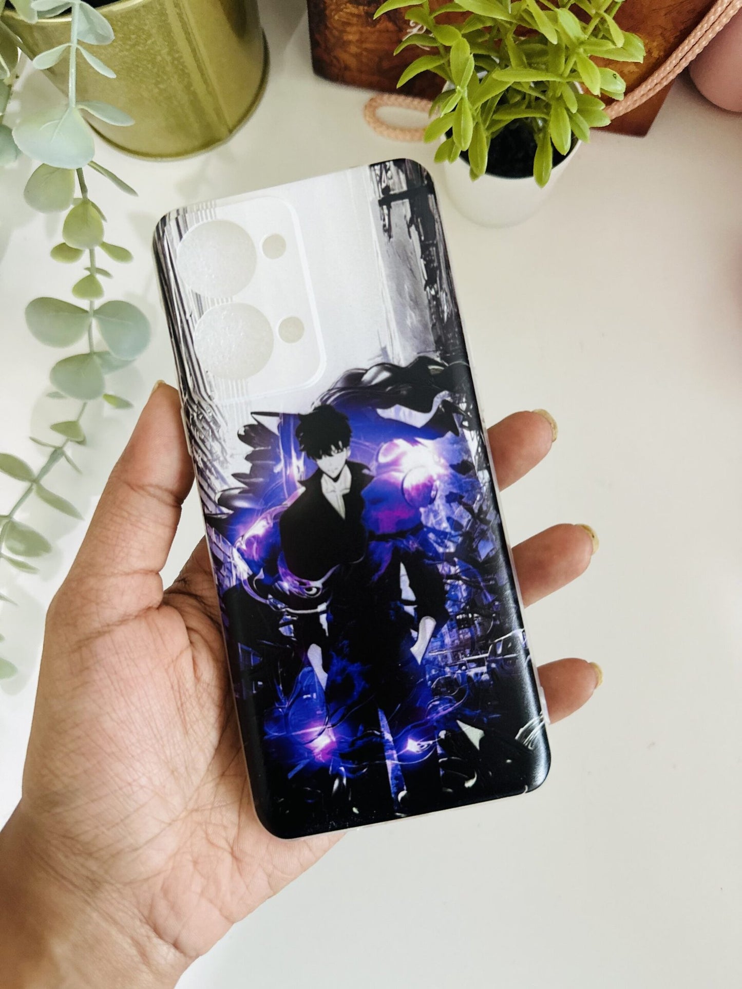 Anime purple designer case