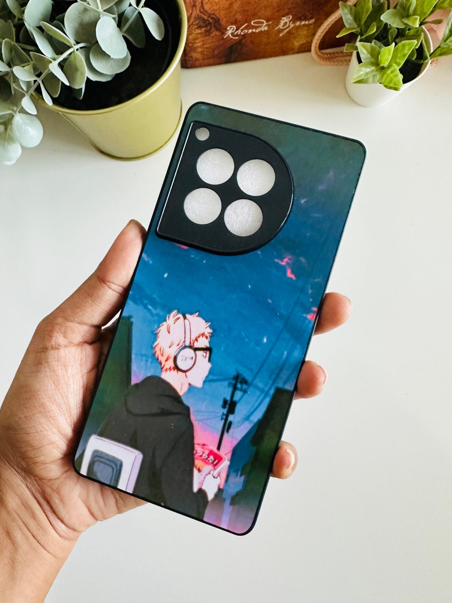 Anime boy music case