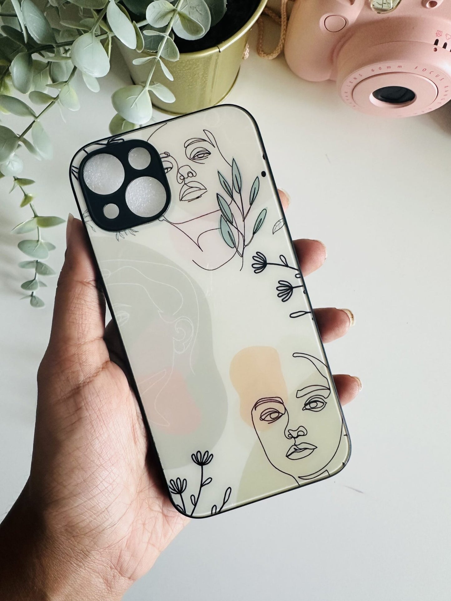 Aesthetic 2 faces designer case
