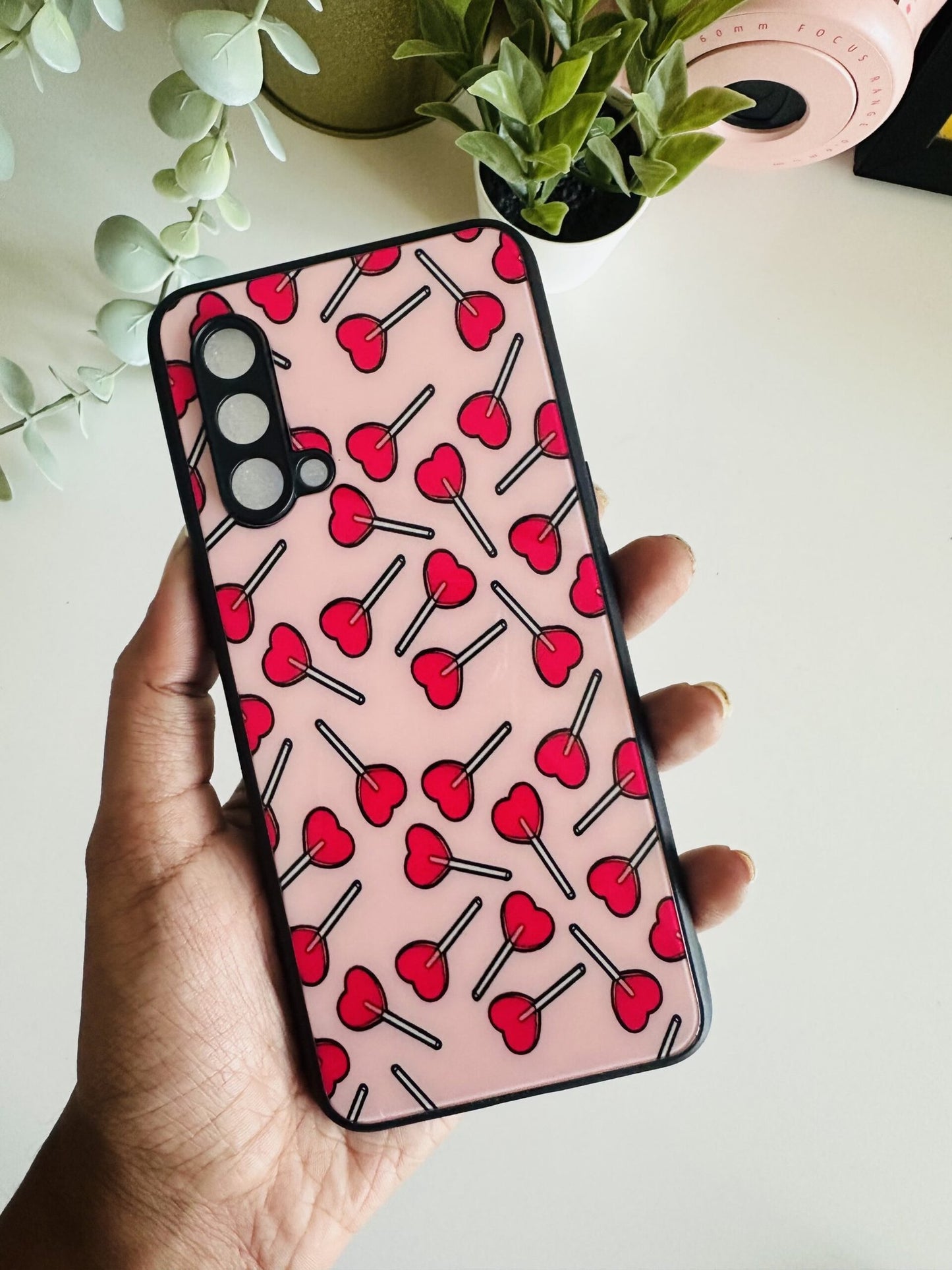 Heart lollipop case