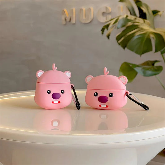 Pig bear cute Airpod case