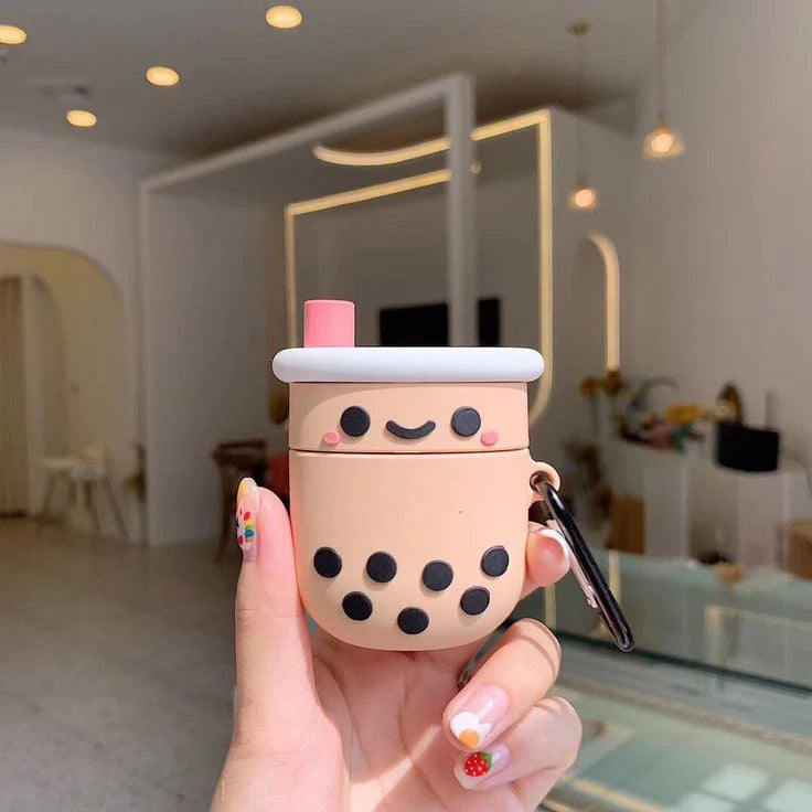 Boba tea cute Airpod case
