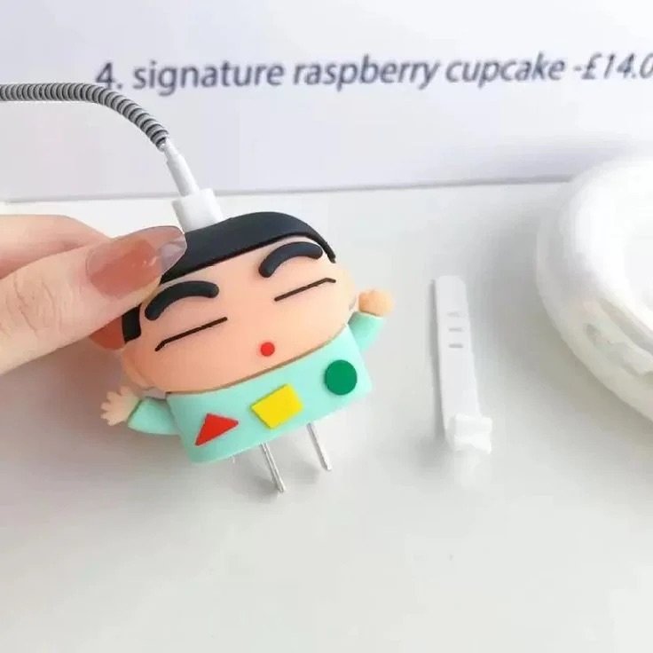 shinshan cute iphone cable charge protector case