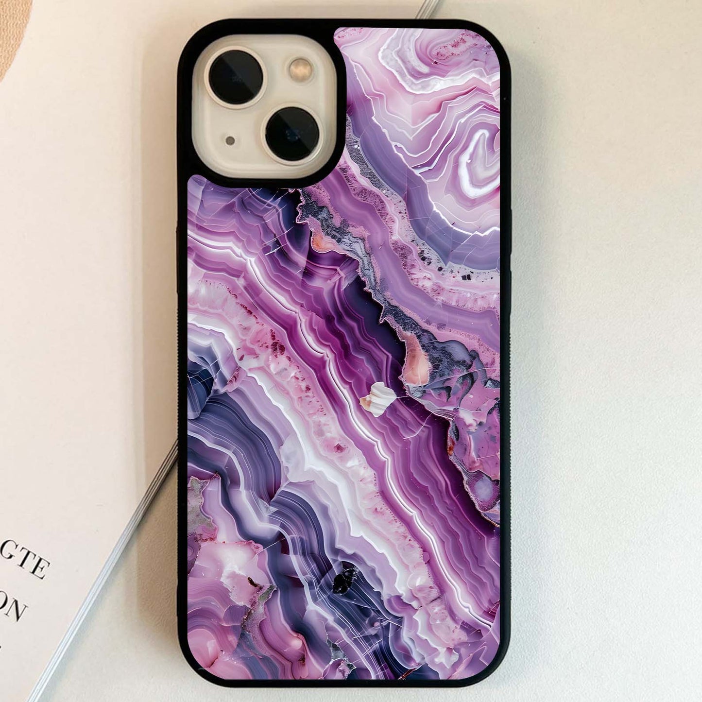 Purple agate