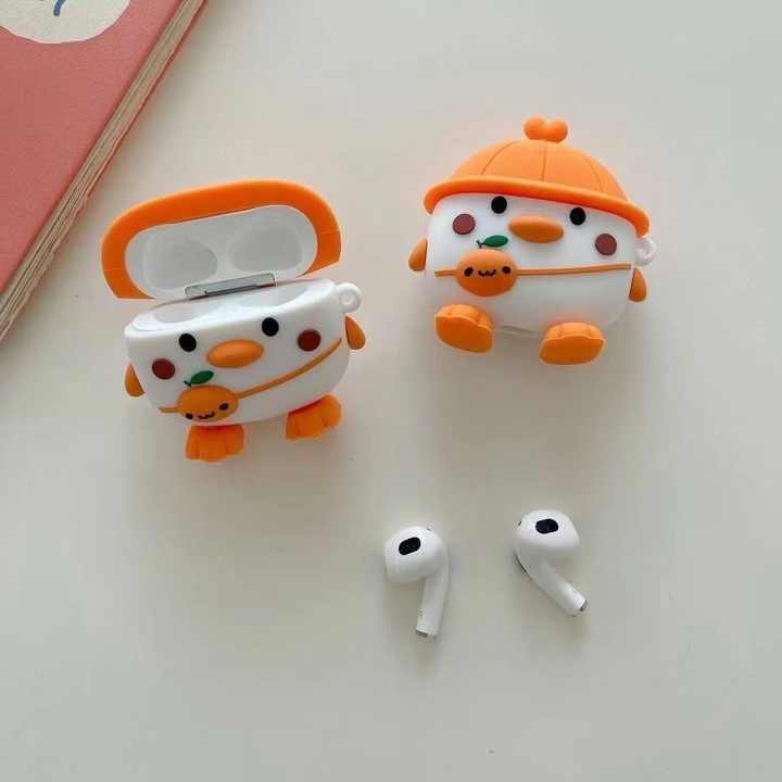 cute carrot chicken Airpod case