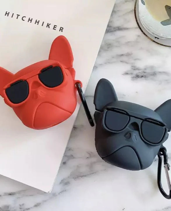Red dog master Airpod case