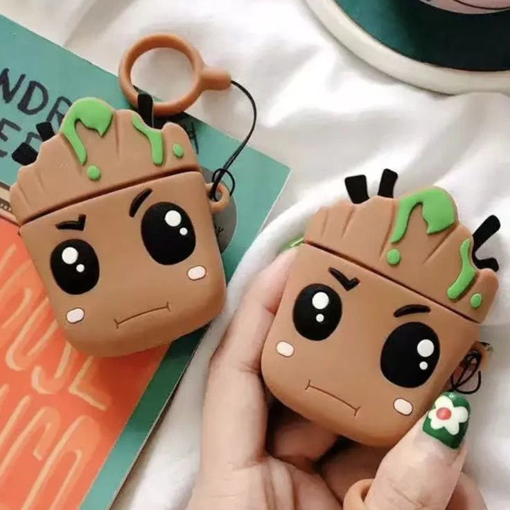 Groot cute Airpods case