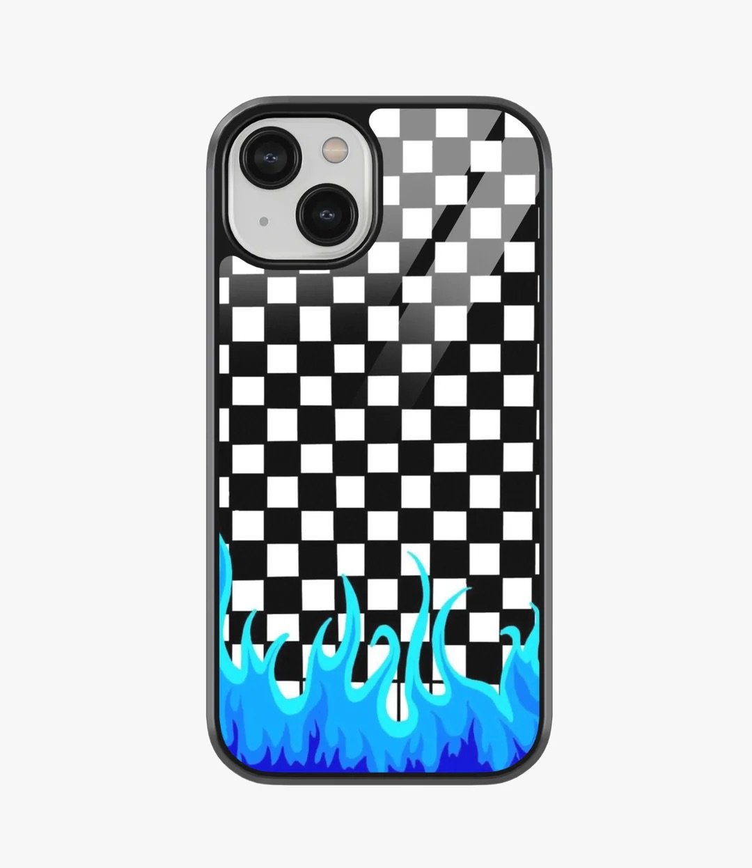 Flames On Checks Case