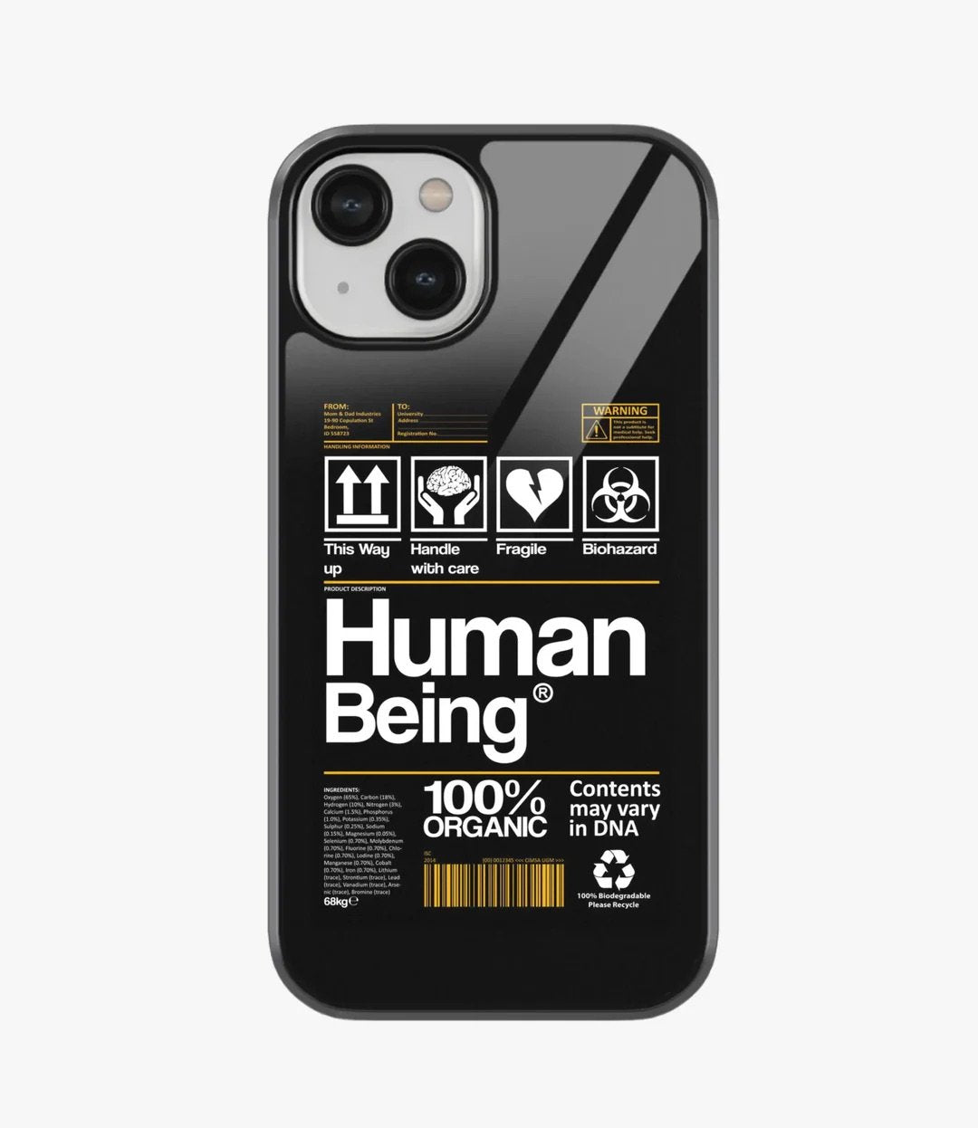 Human Being Case