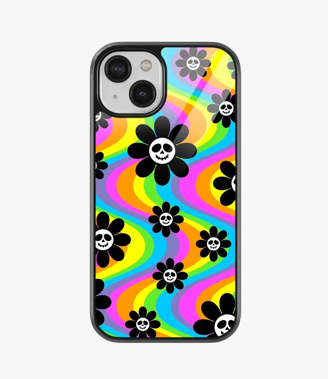 Trippy Skulls Case