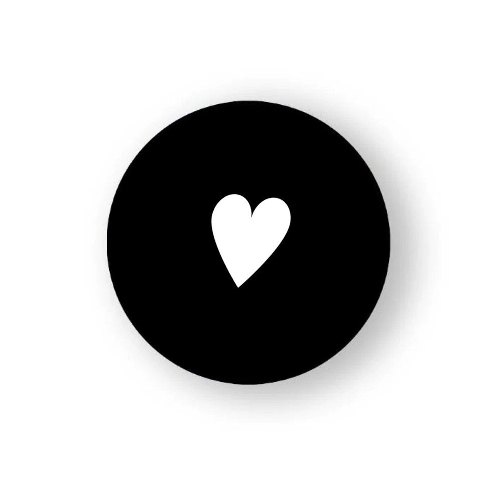 White Hearr Pop Grippers