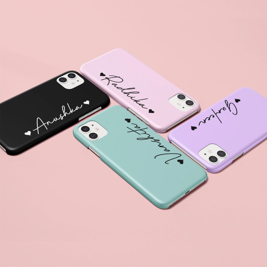 Customised Name Case - Silicon Case