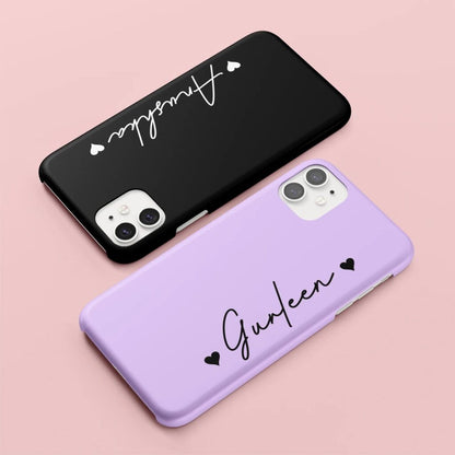 Customised Name Case - Silicon Case