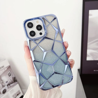 Gradient glitter shockproof case