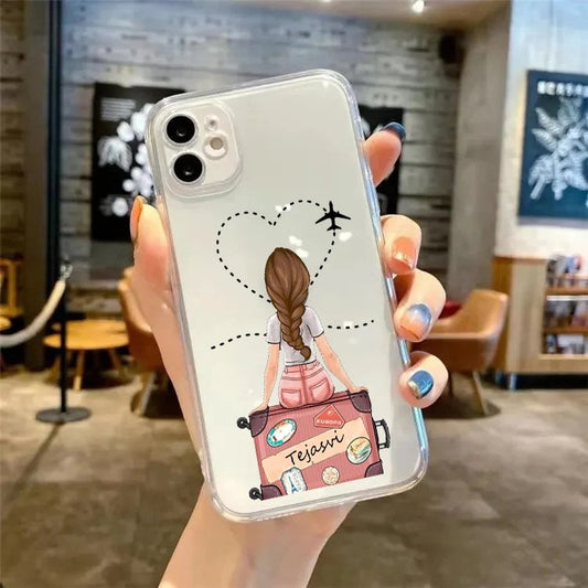 Bonjour travel girl case