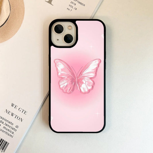 Pink manifest butterfly