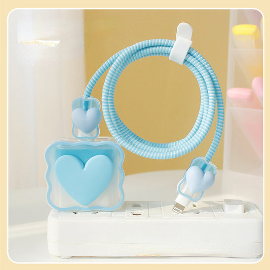 candy blue heart