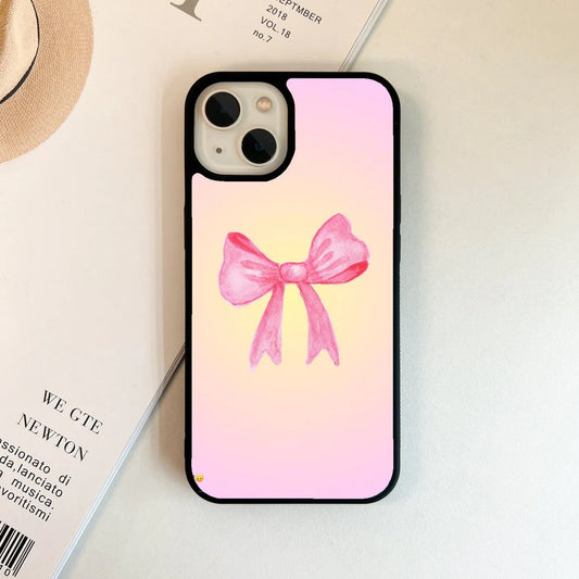 Pink pastel bow
