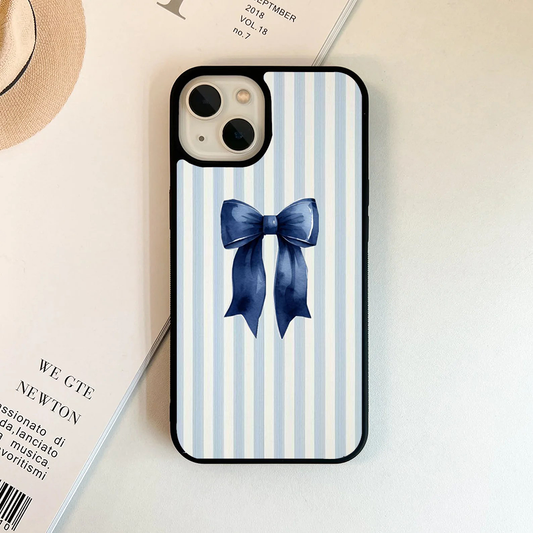 Blue on bows