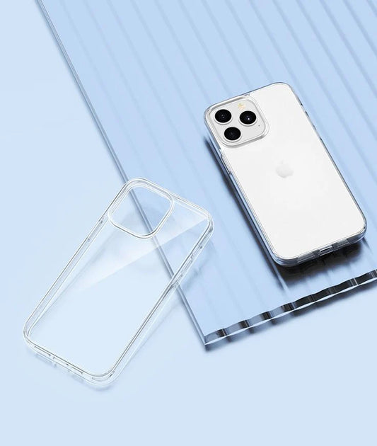 Ultra hybrid  anti yellow protective case transparent