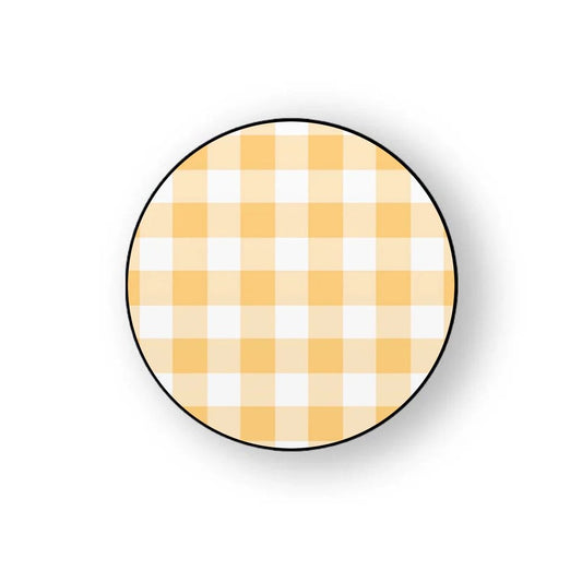 Yellow Grid Pop Grippers