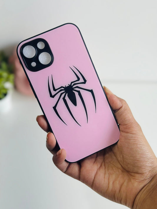 Pink spidy spiderman case