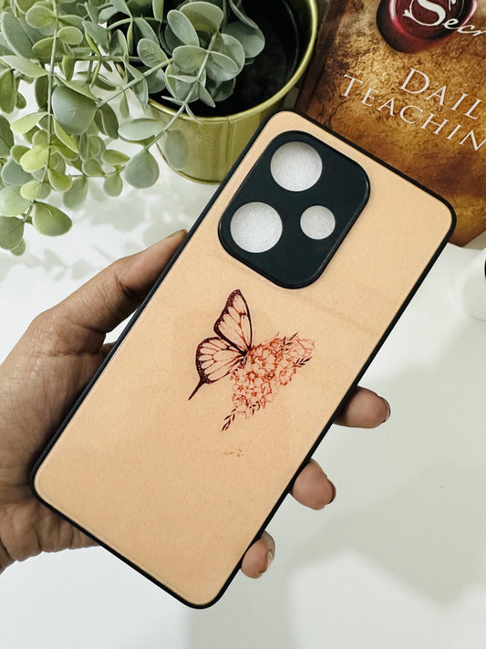 Pastel butterfly case