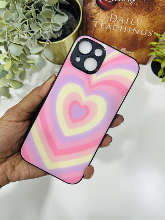 Candy heart y2k case