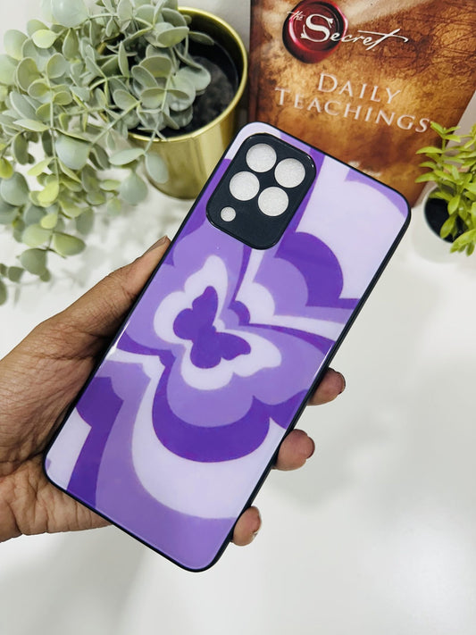 Purple aesthetic butterfly