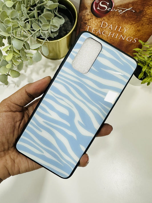 Blue zebra case