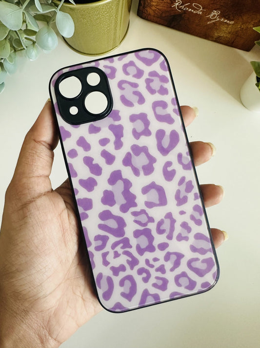 Purple lepoard case