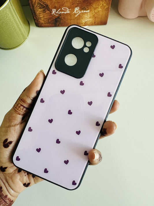 Lavender hearts case