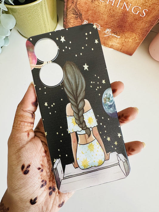 Girl illustration case