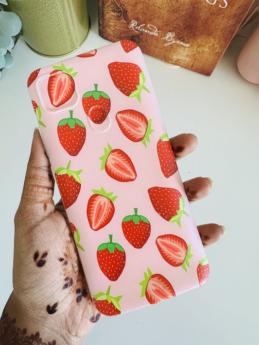 Strawberry designer case