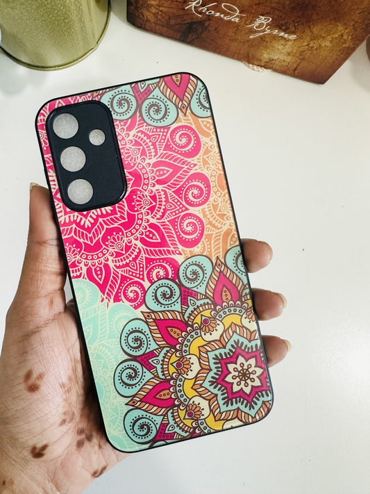 Colourful mandala case