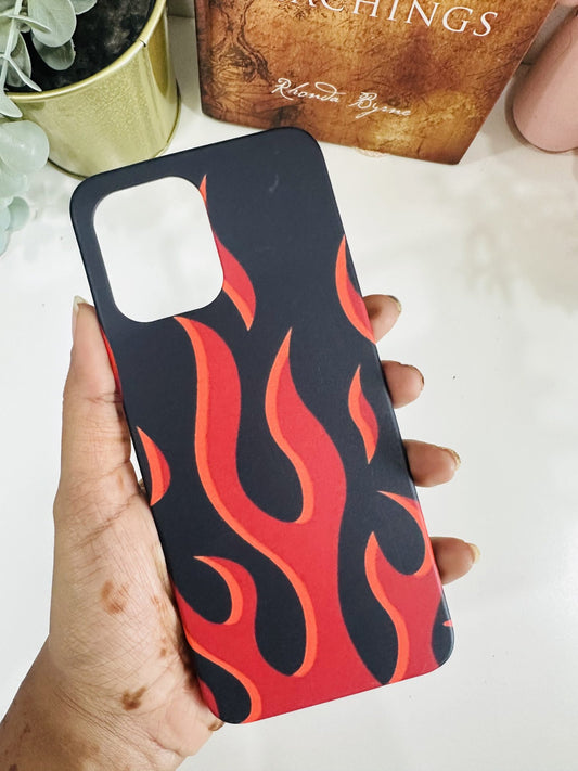 Red flame case