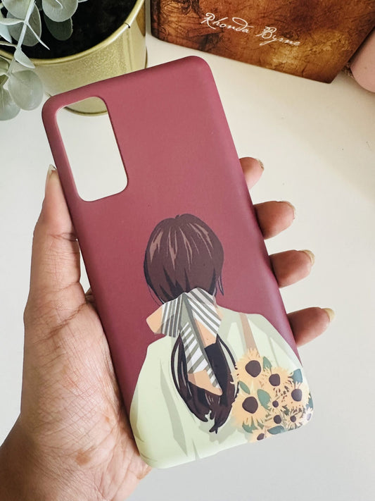 Sunflower bag girl case