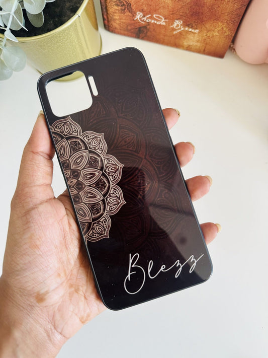 Half mandala designer case