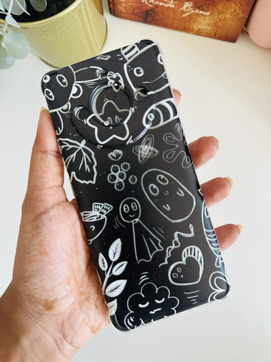 Ghost doodle designer case