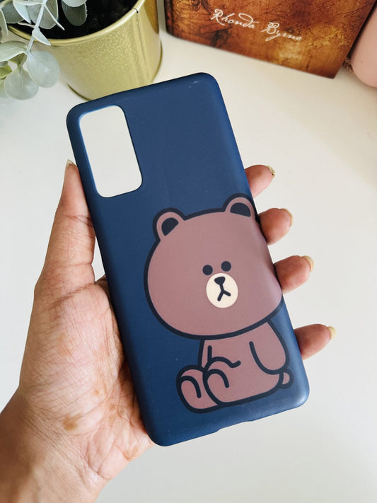 Brown teddy case